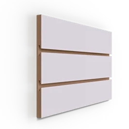 Стильная отделка стен декоративными панелями из ЛМДФ различных расцветок с пазами