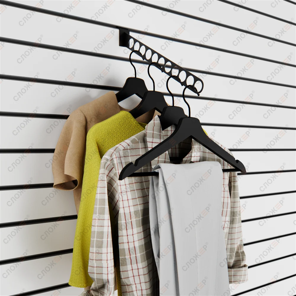 Кронштейн для одежды лофт