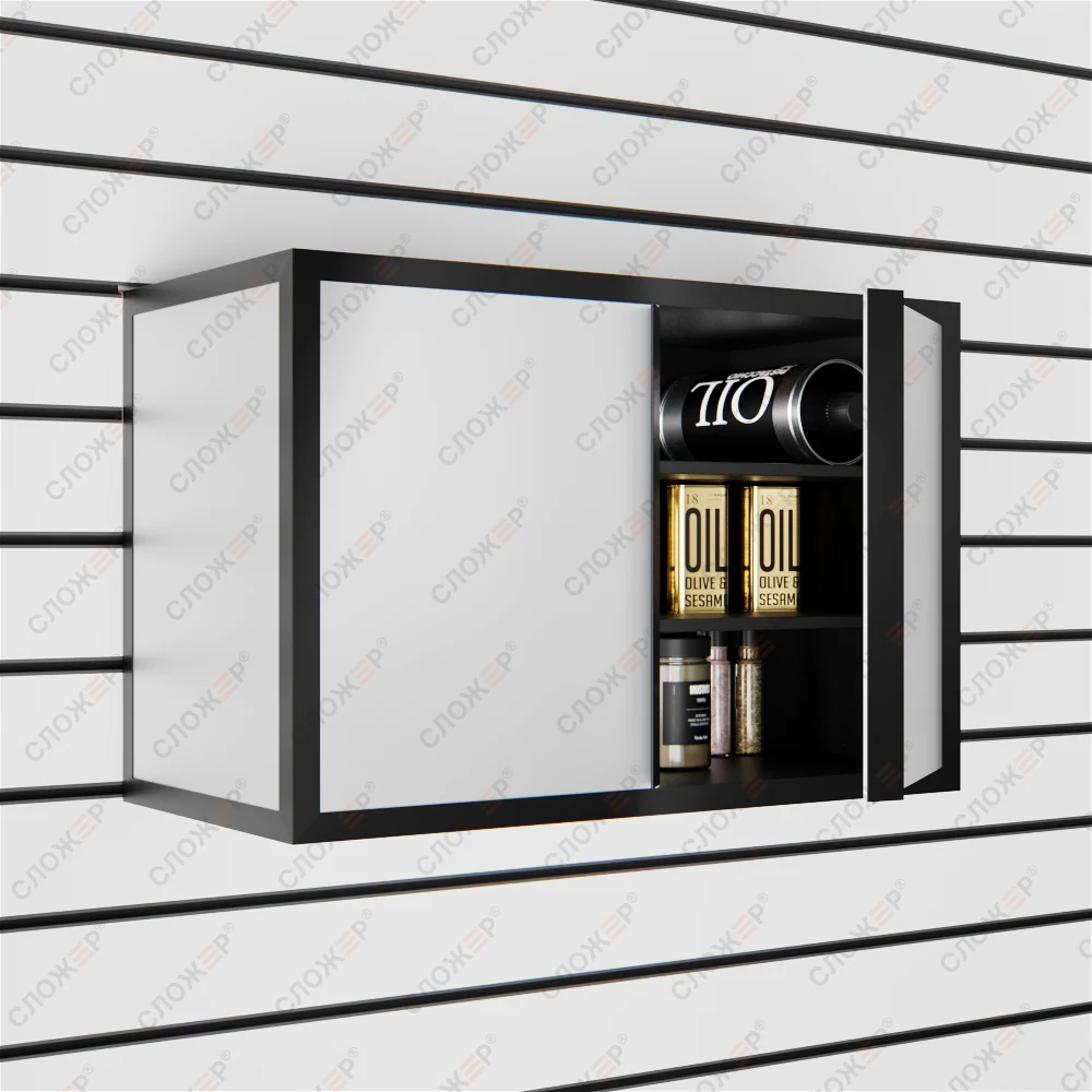 Шкаф малый с металлическим каркасом